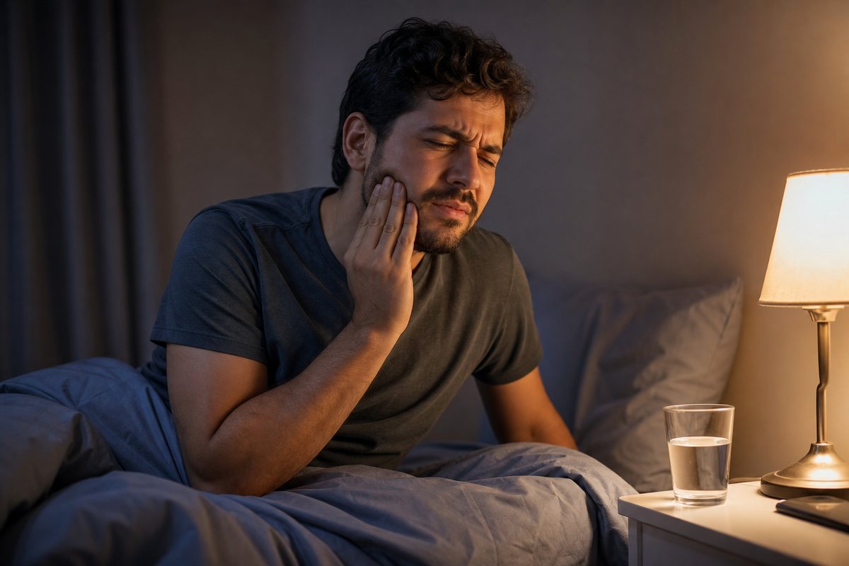 dor de dente à noite o que fazer